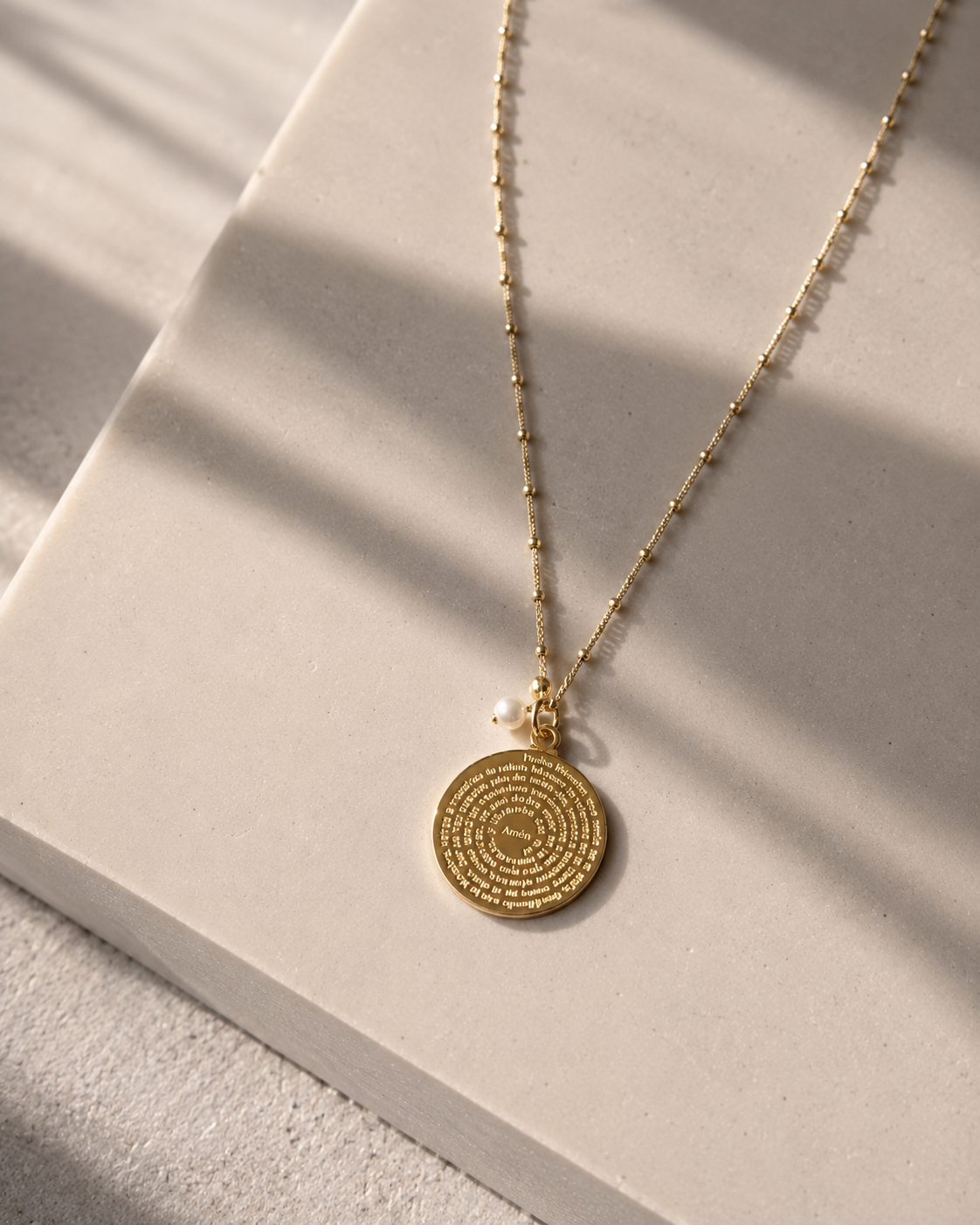 COLLAR | PADRE NUESTRO GOLD