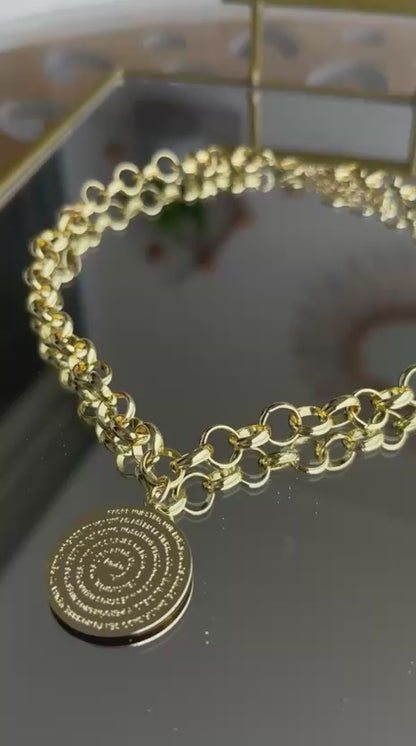 COLLAR | MAXI PADRE NUESTRO GOLD